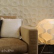 Экопанели. 3D Панели Pebbles от WallArt – из Багассы: волокна сахарного тростника, бамбуковые панели