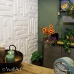 Екопанелі. 3D Панелі Bricks від WallArt – з Багаси: волокна цукрової тростини, бамбукові панелі